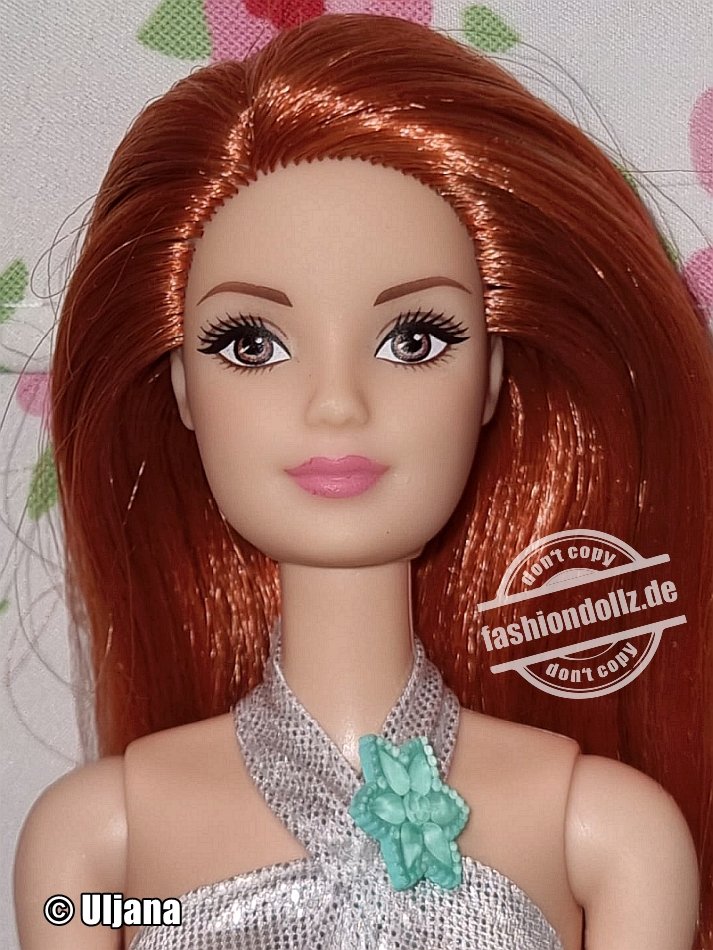 2020 Standard Fashion Barbie, Heart Printed Dress GHW48