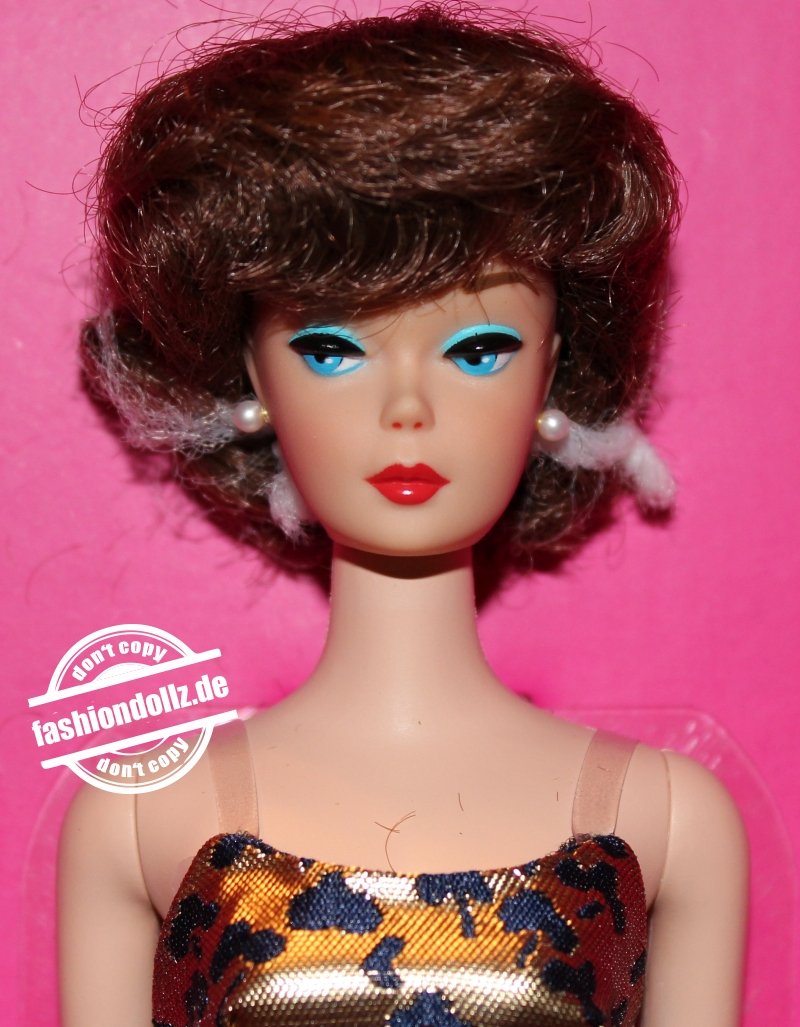 2021 Silkstone 1961 Brownette Bubble Cut Barbie Repro #GXL25