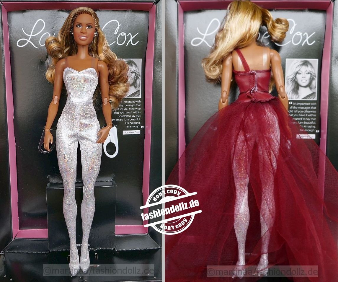 2022 Barbie Tribute Collection Laverne Cox #HCB99 