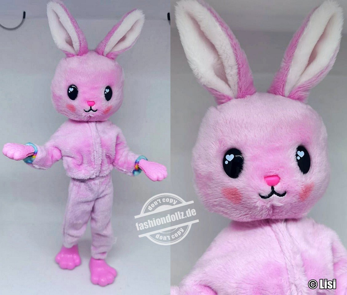 2022 Cutie Reveal Bunny Barbie HHG19
