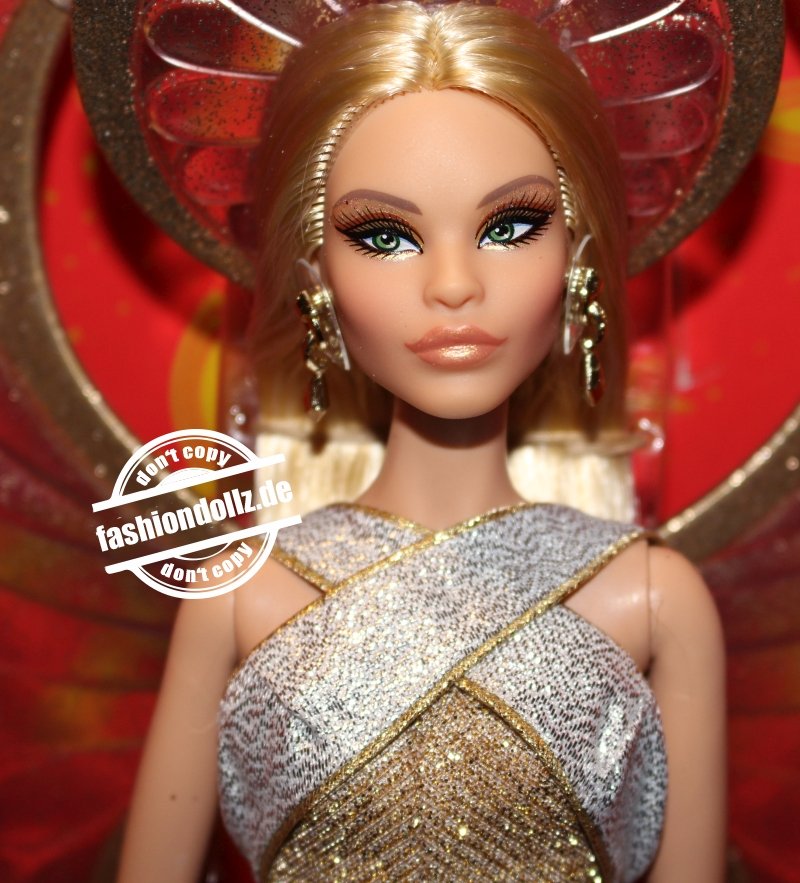2022 Mattel Creations Bob Mackie x Holiday Angel Barbie # HCC00