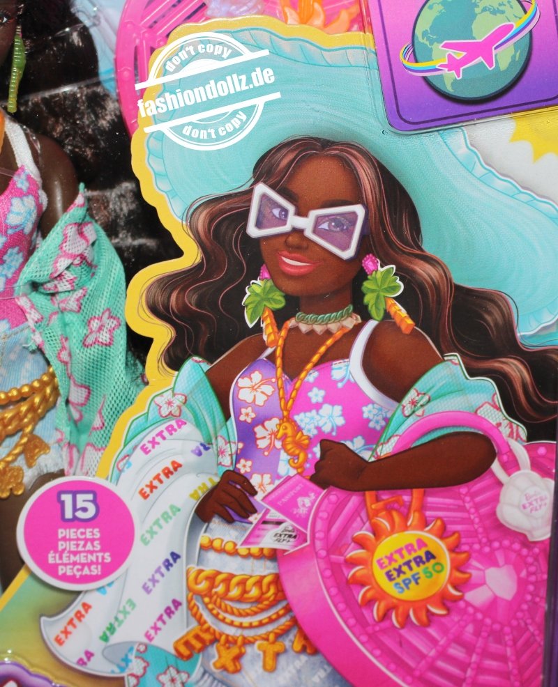 2023 Barbie EXTRA FLY Beach #HPB14