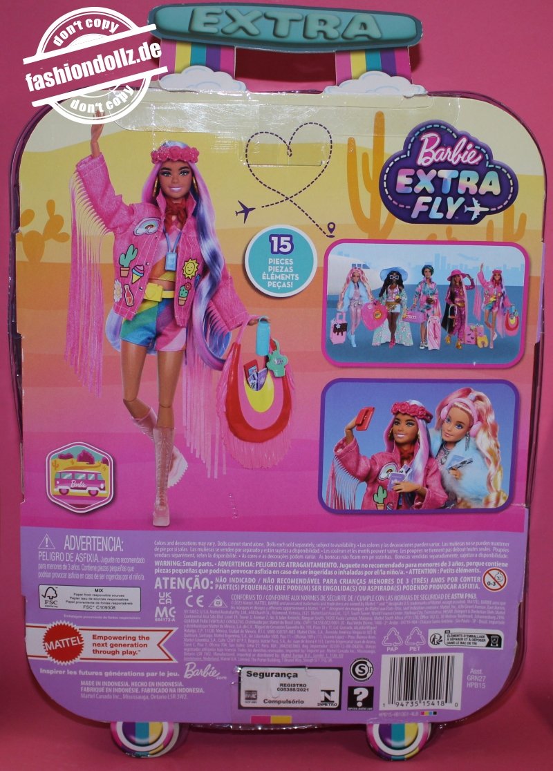 2023 Barbie EXTRA FLY Desert #HPB15