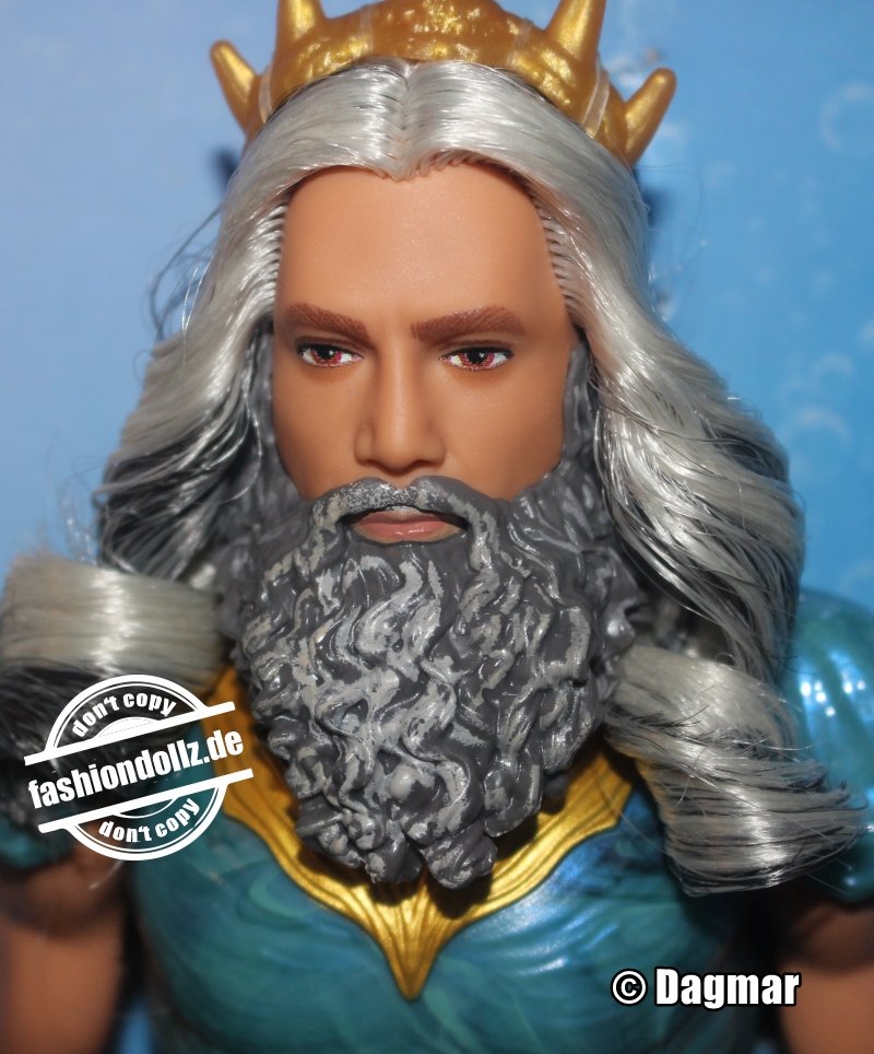 2023 Mattel Disney The little Mermaid, Giftset Arielle, Ursula & King Triton #HND28