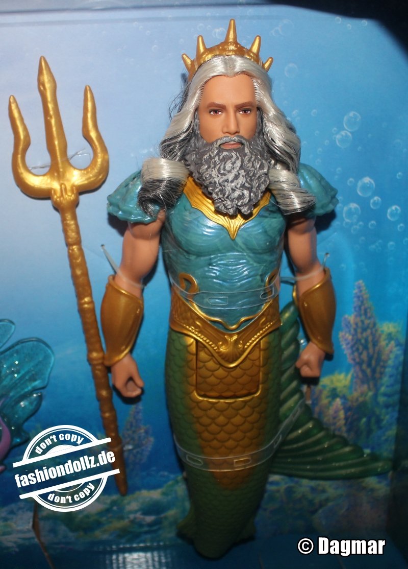 2023 Mattel Disney The little Mermaid, Giftset Arielle, Ursula & King Triton #HND28