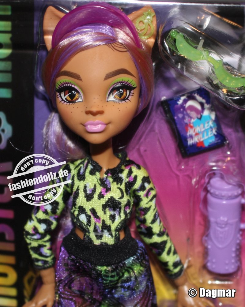 2023 Monster High - Scare-adise Island Clawdeen Wolf #HRP67