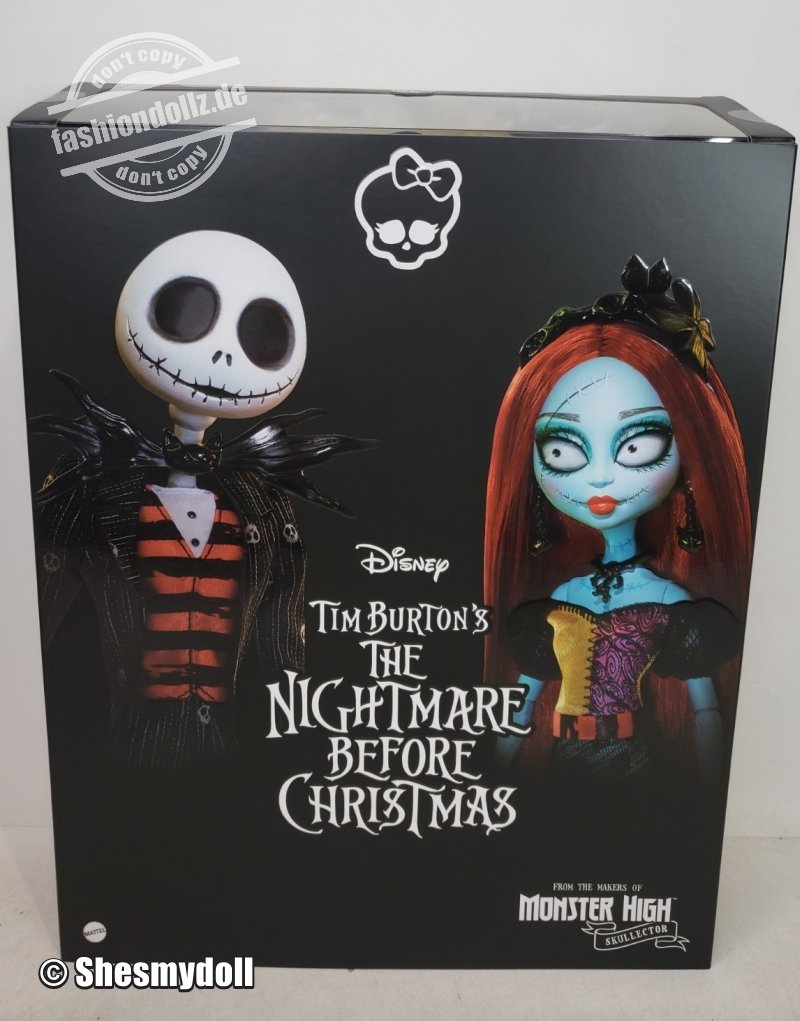 2023 Monster High Skullector The Nightmare Before Christmas Dolls       #HNF99