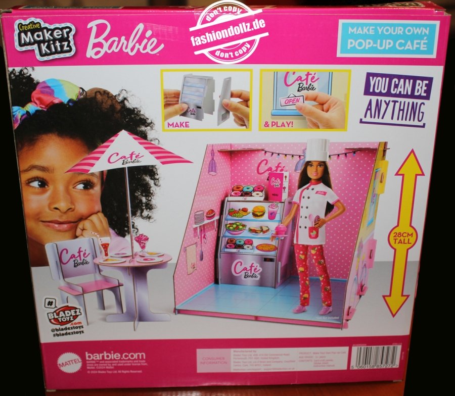 2024 Creative Maker Kitz - Barbie Pop-Up Cafe (Bladez Toyz UK)