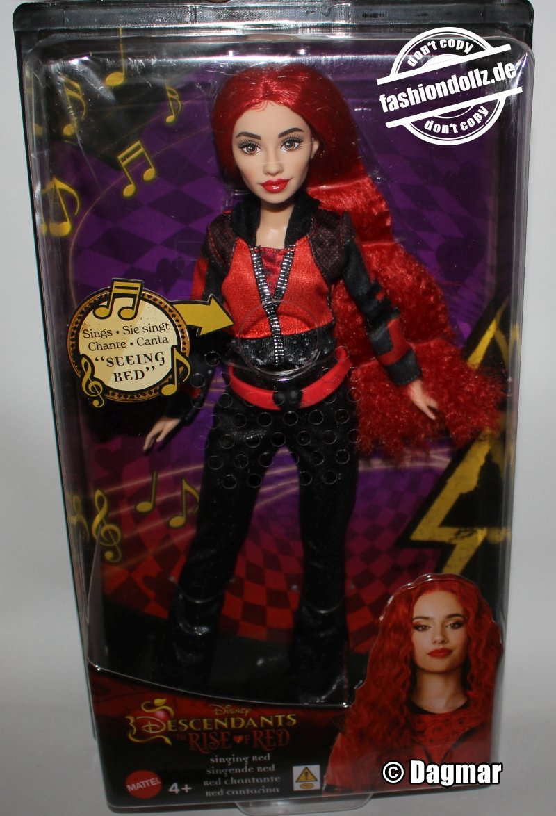 2024 Disney Descendants - The Rise of Red, Singing Red # HWT96, Mattel