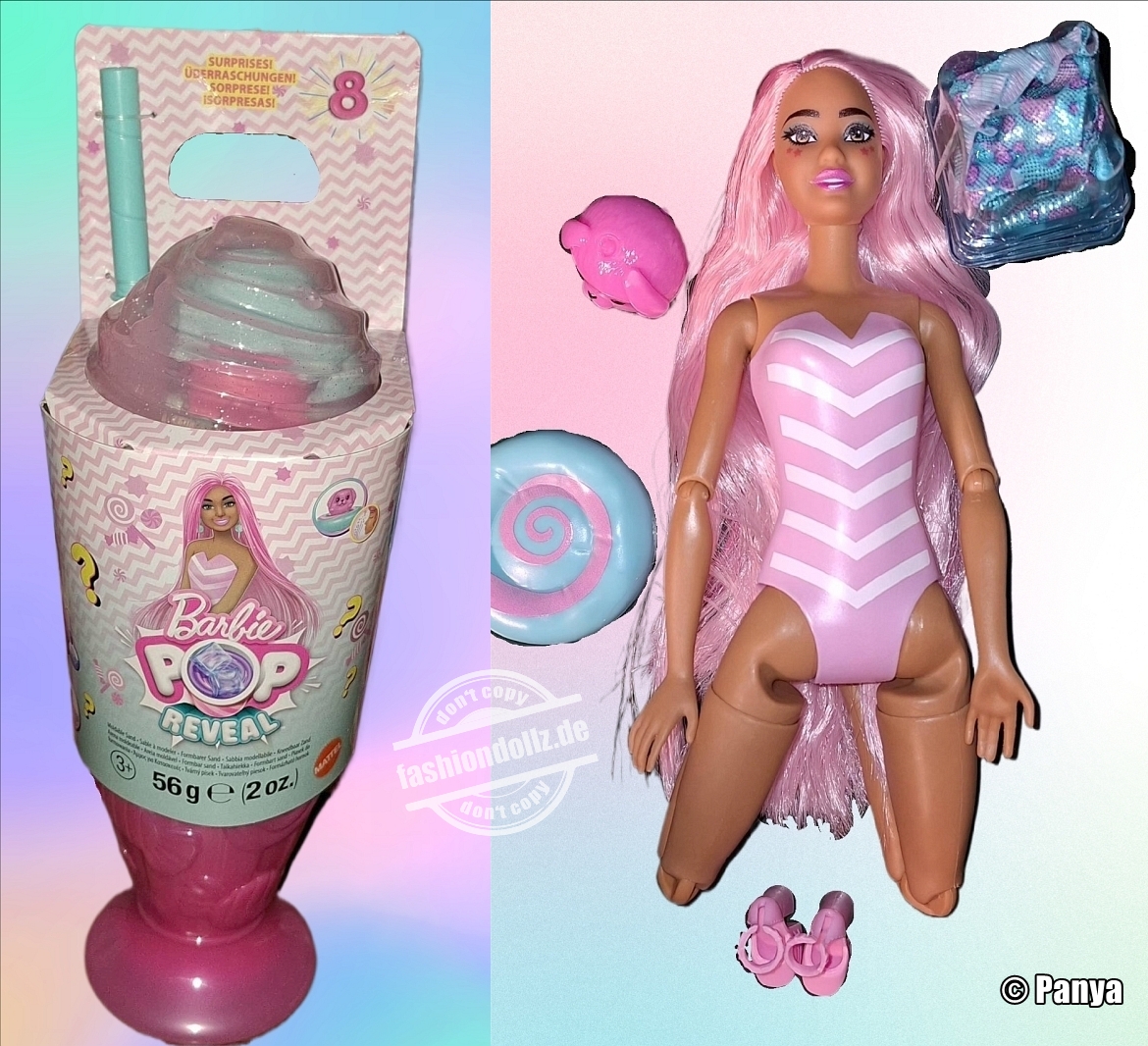 2025 Pop Reveal Barbie, pink #JFY62