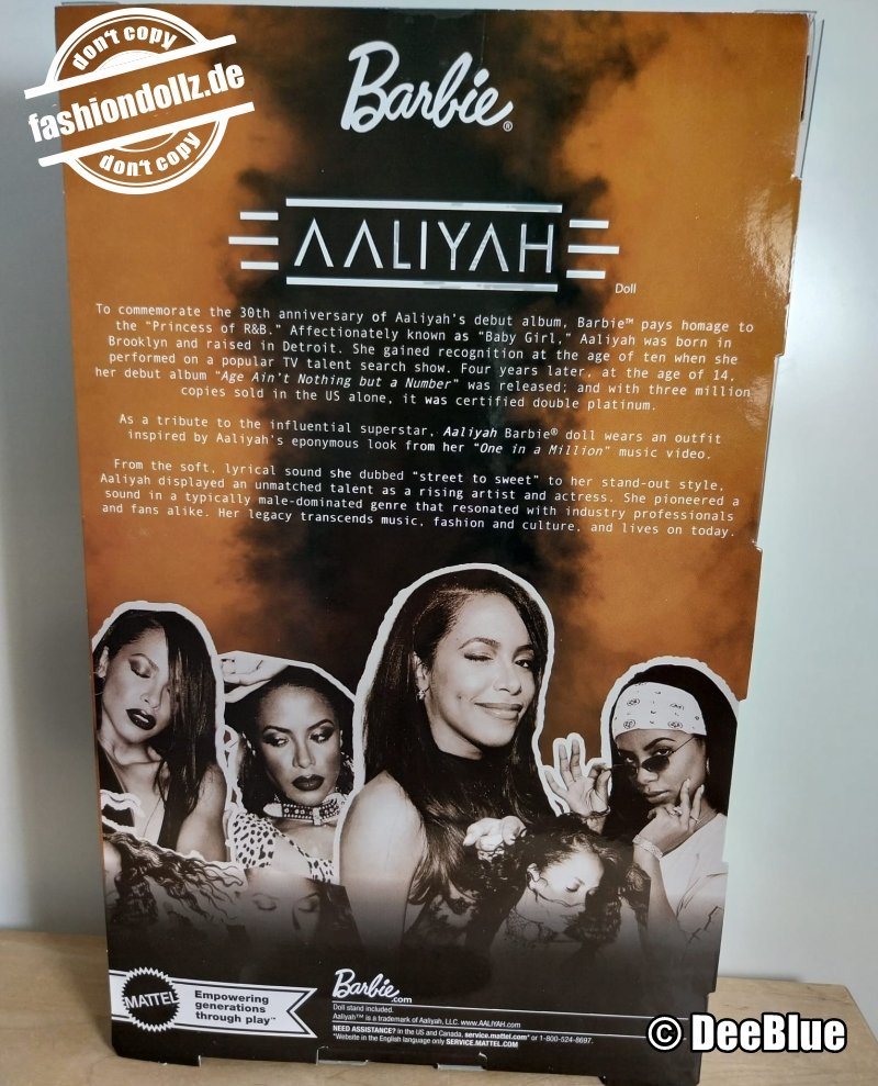 2025 Aaliyah Barbie, Music Series          #HRM80