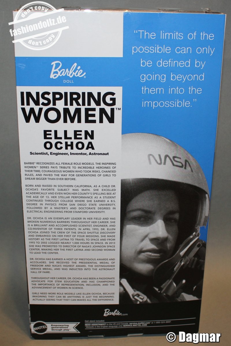 2025 Barbie Inspiring Women - Ellen Ochoa #JBJ28