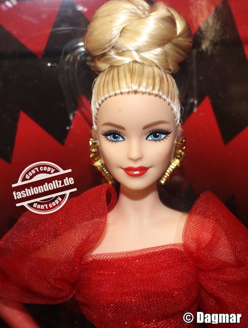 2025 Mattel's 80th Anniversary Barbie, blonde #JBJ17