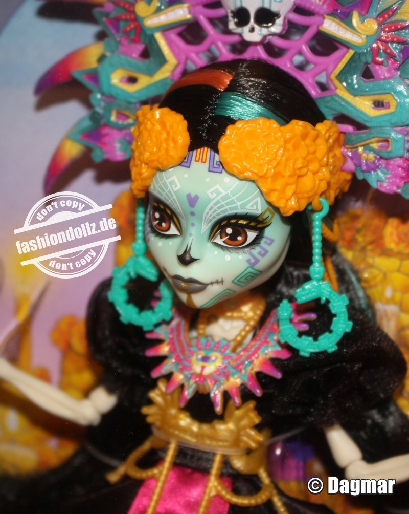 2025 Monster High - Howliday Skelita Calaveras Dia de Muertos #JDR63