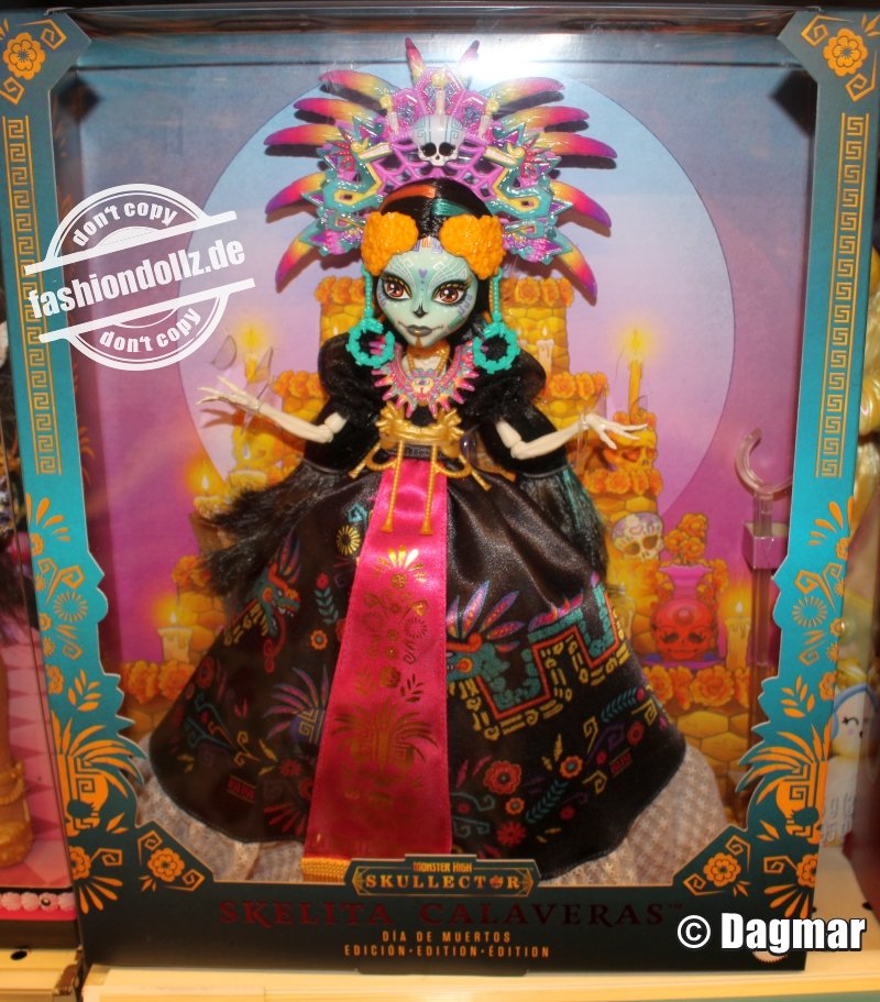 2025 Monster High - Howliday Skelita Calaveras Dia de Muertos #JDR63