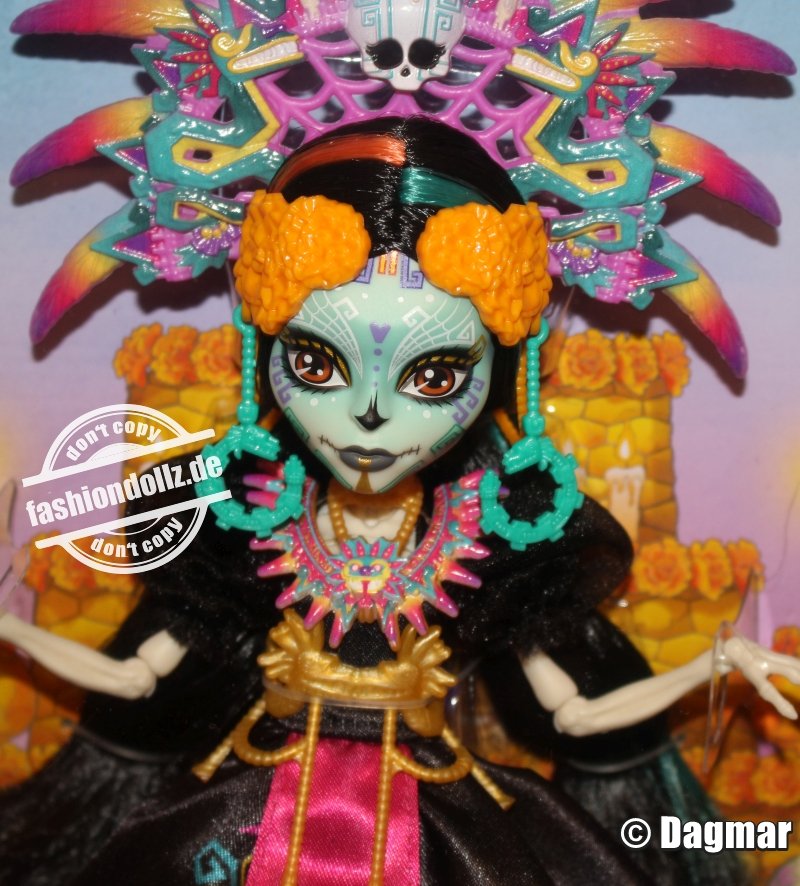 2025 Monster High - Howliday Skelita Calaveras Dia de Muertos #JDR63