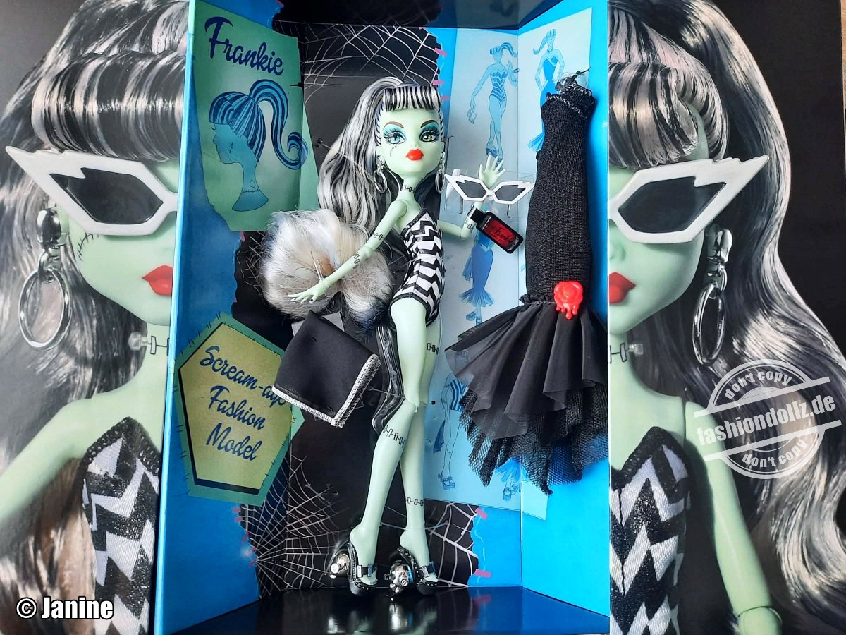 2025 Monster High Skullector - Frankie Stein x Barbie #JHK28