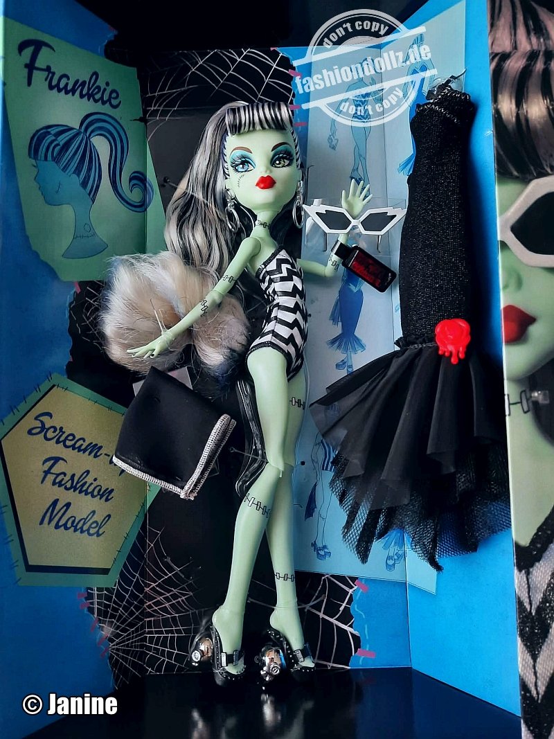 2025 Monster High Skullector - Frankie Stein x Barbie #JHK28
