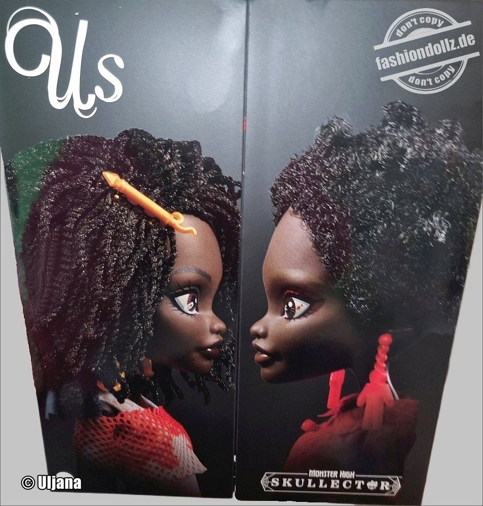 2025 Monster High Skullector - Us Adelaide & Red 2-Pack      #HYV97