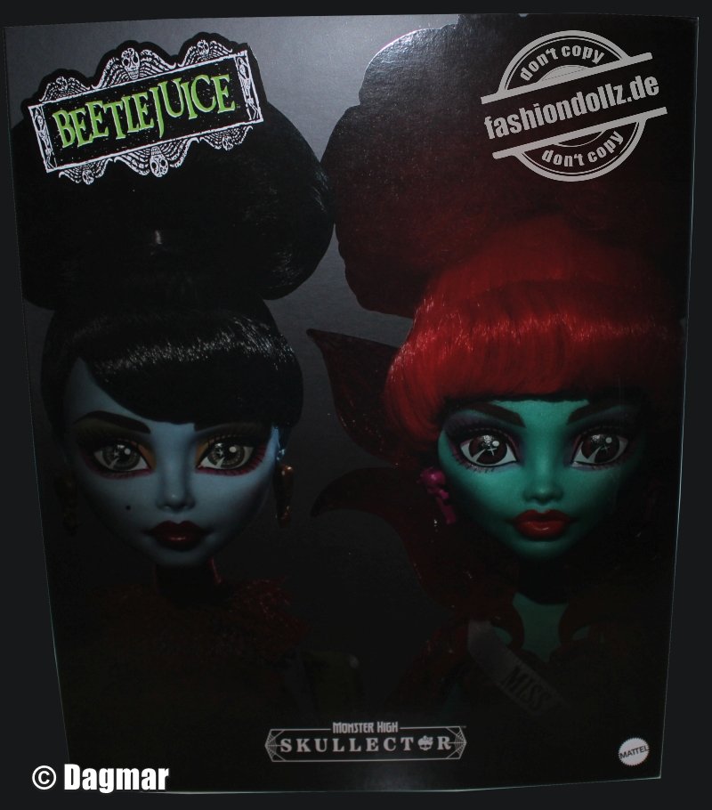 2026 Monster High Skullector - Beetlejuice Waiting Room 2-Pack #JCX58