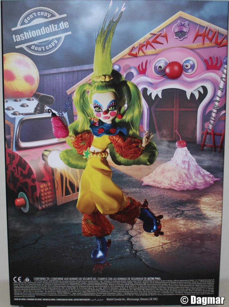 2026 Monster High Skullector - Killer Klowns Doll #JMG88