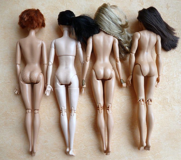 Articulated Barbie Bodys (2)