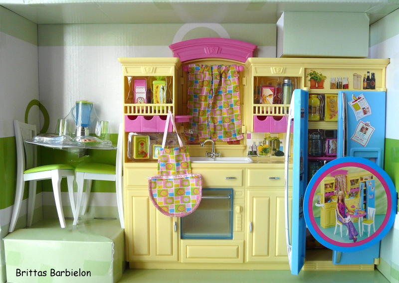 Barbie Decor Collection Kitchen Playset Mattel 2003 B6273 Bild #06