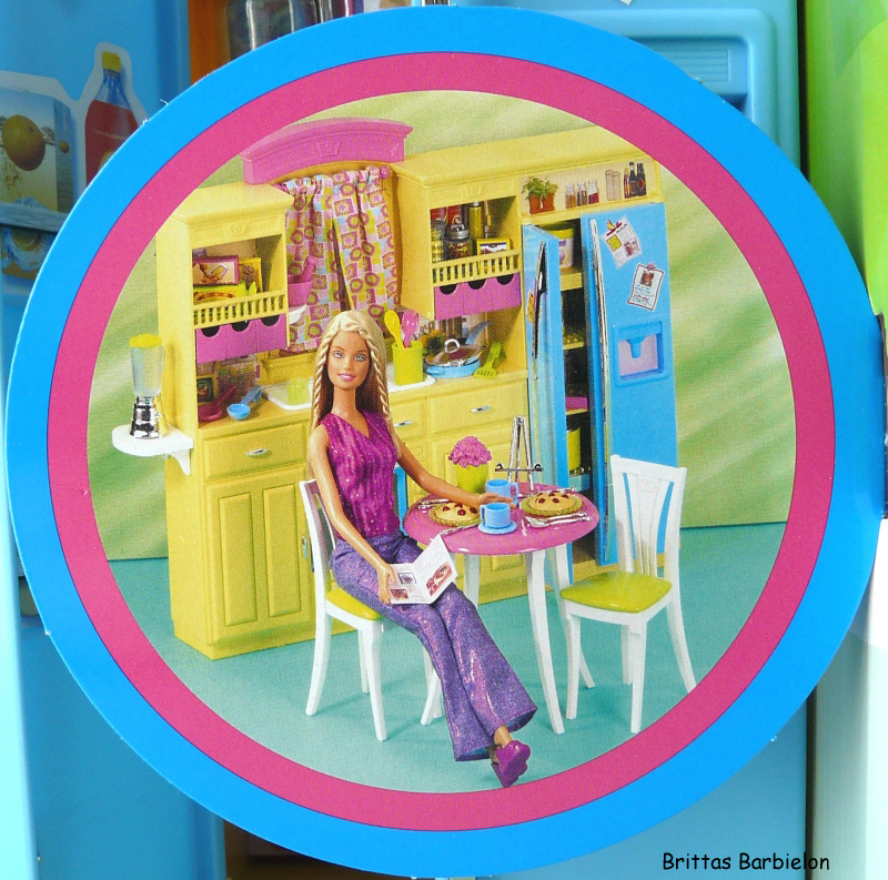 Barbie Decor Collection Kitchen Playset Mattel 2003 B6273 Bild #07