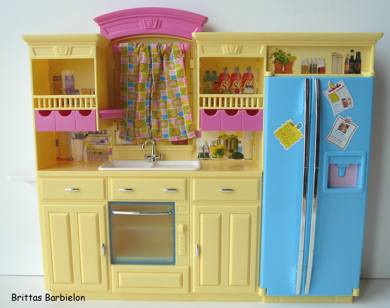 Barbie Decor Collection Kitchen Playset Mattel 2003 B6273 Bild #11