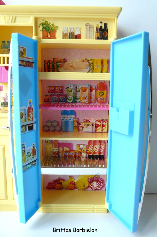 Barbie Decor Collection Kitchen Playset Mattel 2003 B6273 Bild #13