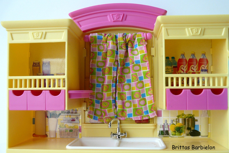 Barbie Decor Collection Kitchen Playset Mattel 2003 B6273 Bild #16