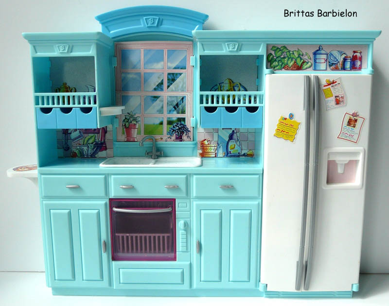 Barbie Living in Style Kitchen Playset Mattel 2002 Bild #02