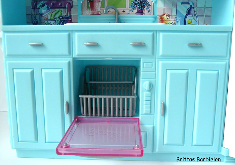 Barbie Living in Style Kitchen Playset Mattel 2002 Bild #04