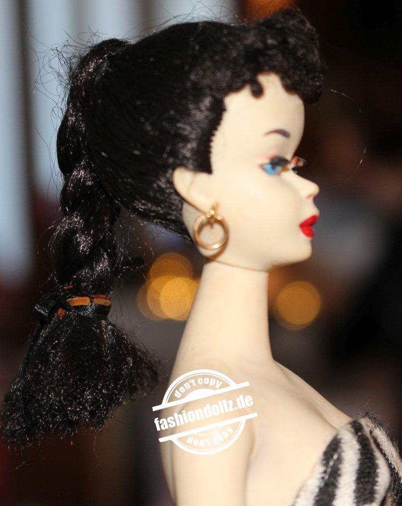 1960 Ponytail Barbie No. 3, brunette / raven #850