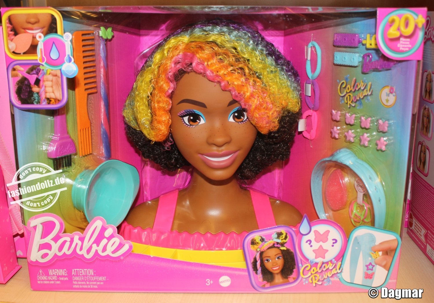 2023 Barbie Color Reveal Styling Head AA #HMD79