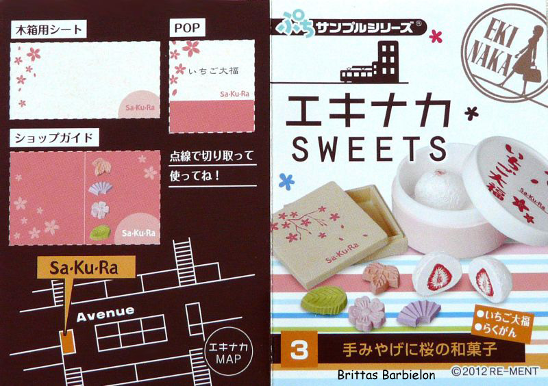 Eki Naka Sweets Re-Ment #09