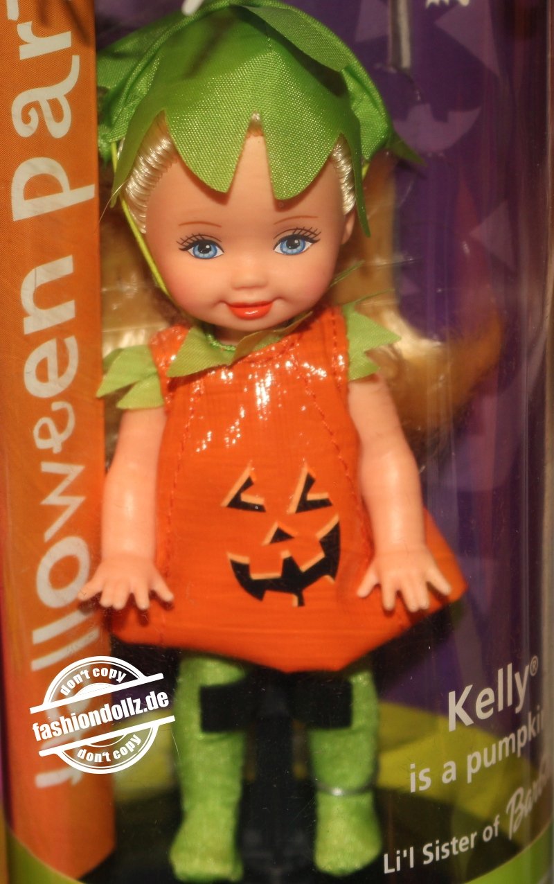 2003 Halloween Party - Kelly is a pumpkin! #56750