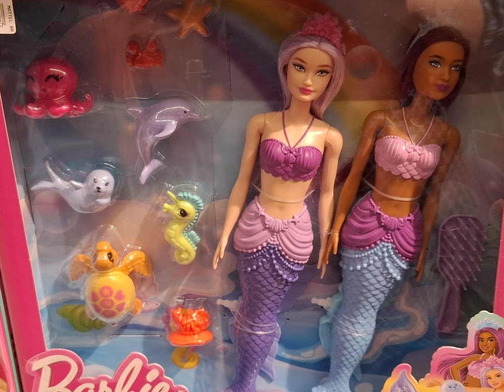 2025 Dreamtopia Mermaid Set 2 Dolls & Sea Animals #HRG71