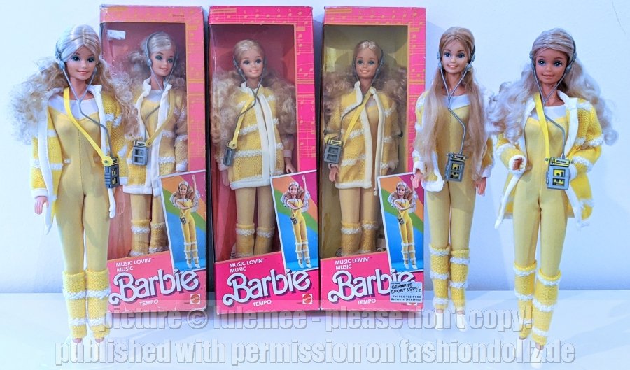 Music Lovin Barbie Variationen
