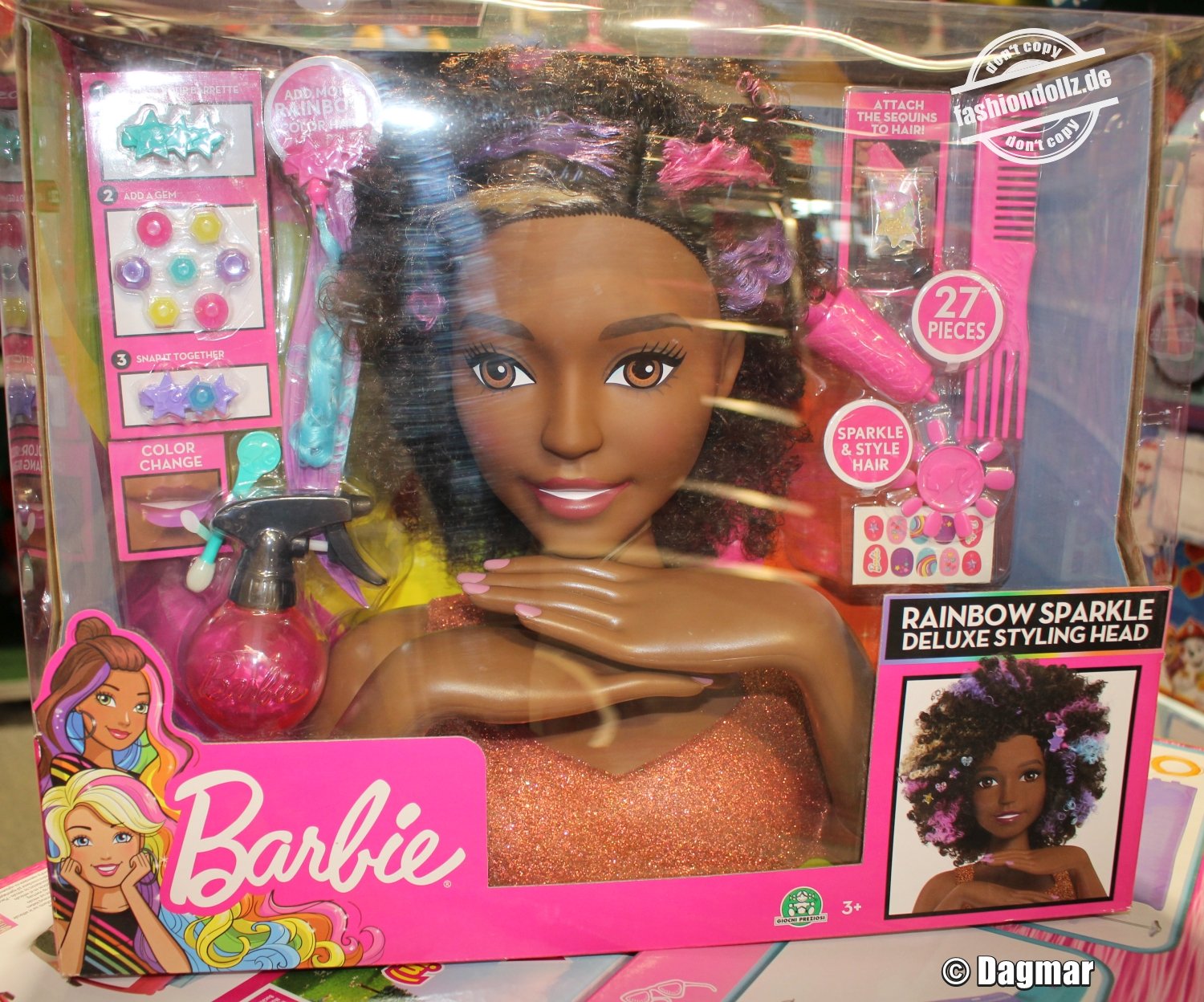 2021 Rainbow Sparkle Deluxe Styling Head    #63345