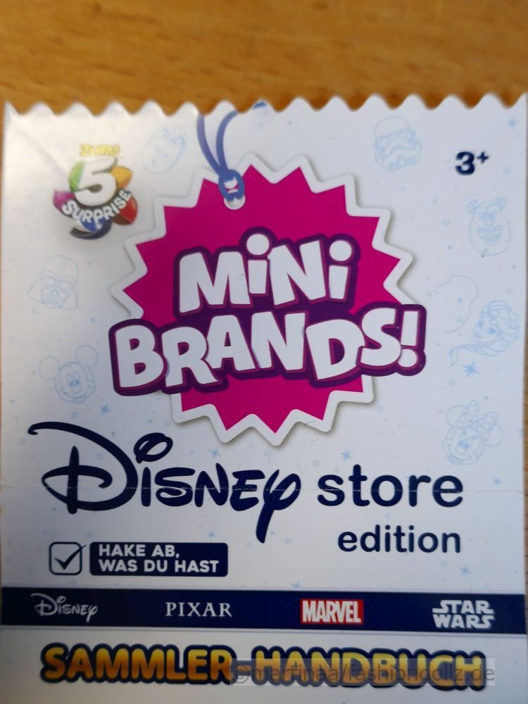 Zuru Mini Brand Disney Sammler Handbuch 01