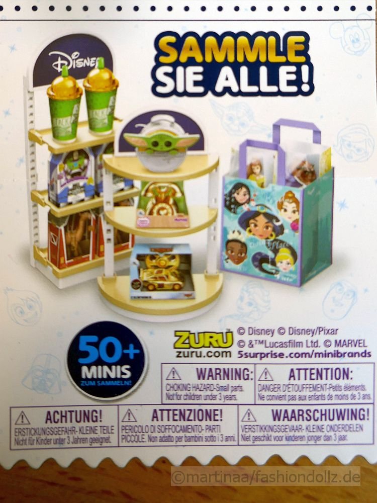 Zuru Mini Brand Disney Sammler Handbuch 10