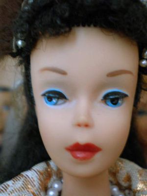 1960 Ponytail Barbie No. 4, bunette / raven #850