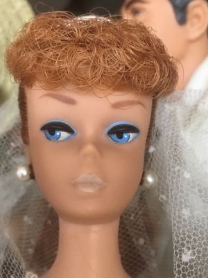1962 Ponytail Barbie No. 6, titian #850
