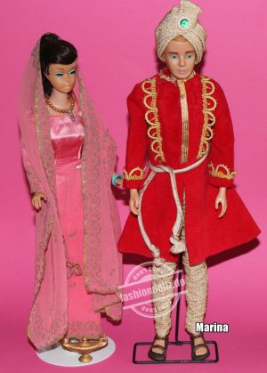 # 874 + # 774 (Ken) Little Theatre Costums Arabian Nights 1964 