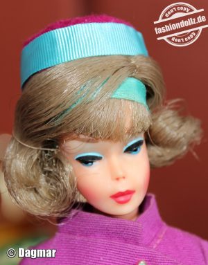 1966 American Girl, Side Part,Pink Skin #1070