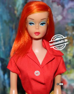 1966 Color Magic Barbie, red #1150