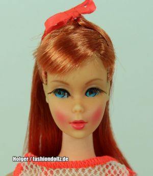 1967 Twist 'n Turn Barbie, titian / redhead  #1160