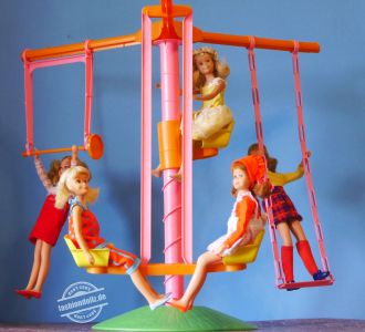 1971 Skipper and her Swing-A-Rounder Gym #                     1179