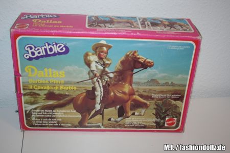 1981 Barbie Horse Dallas, Chestnut / Rotfuchs    #3466